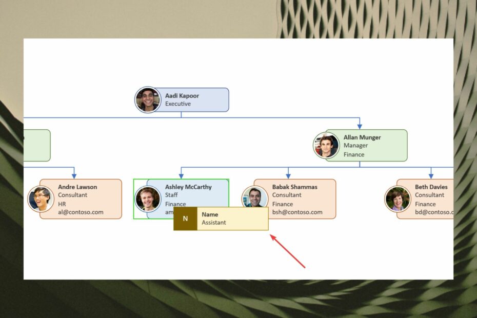 How to create & customize organizational charts in Visio