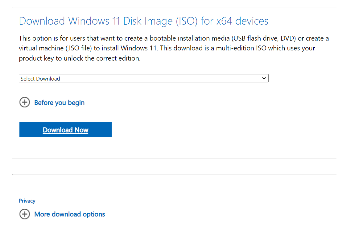 Windows 11 iso to fix oleacc.dll