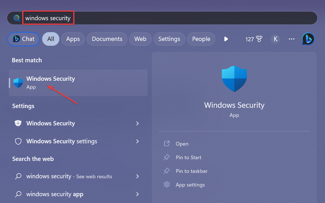 windows security