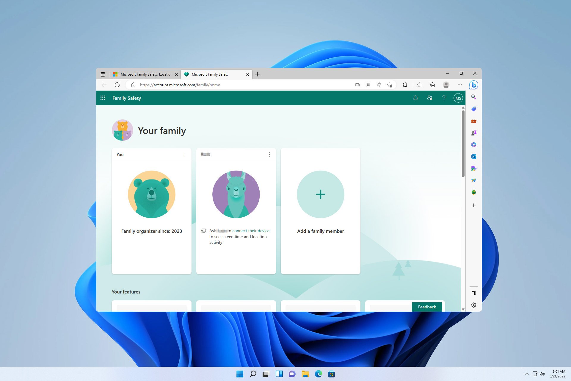 Deaktivieren Sie die Familiensicherheit von Windows 11