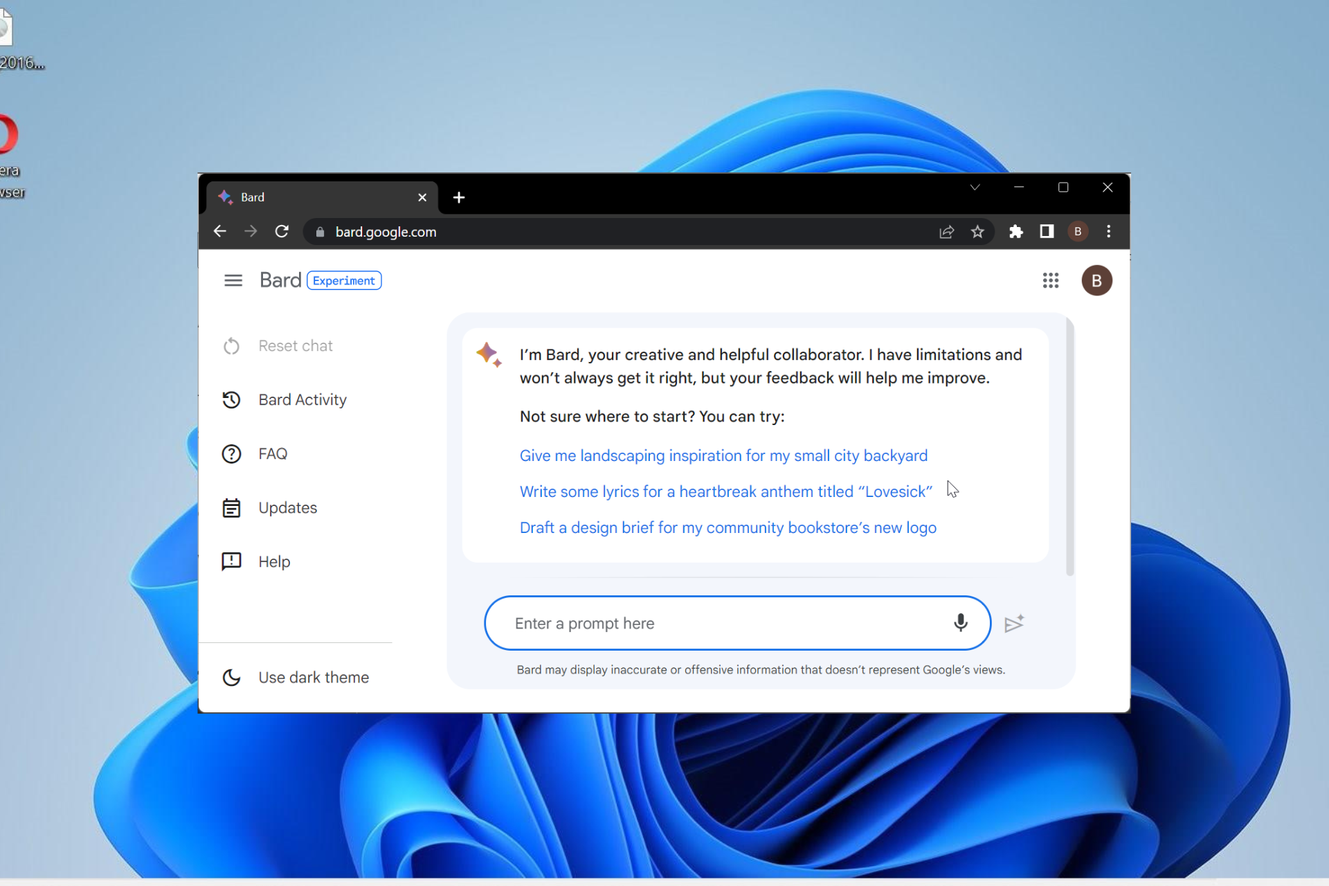 download google bard ai for windows 11