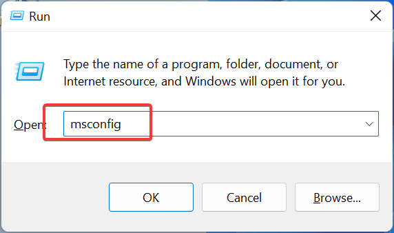 msconfig group or resource is not in the correct state