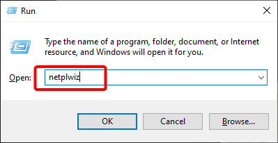 netplwizはWindows 10のパスワードを削除します