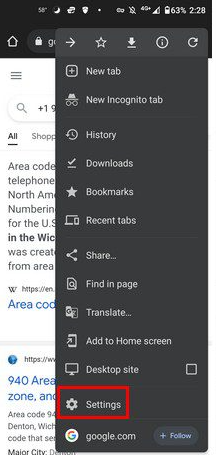 disable search suggestions chrome