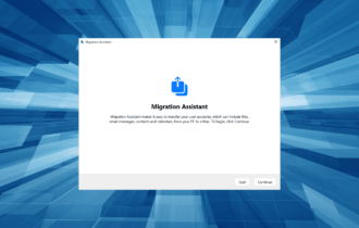 fix migration assistant is not working for Windows