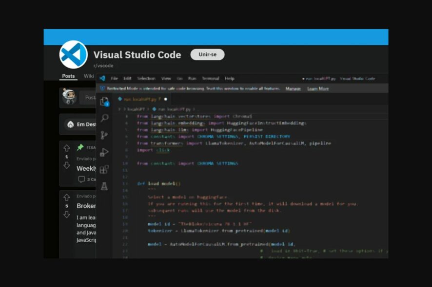 vs code blurry windows 11