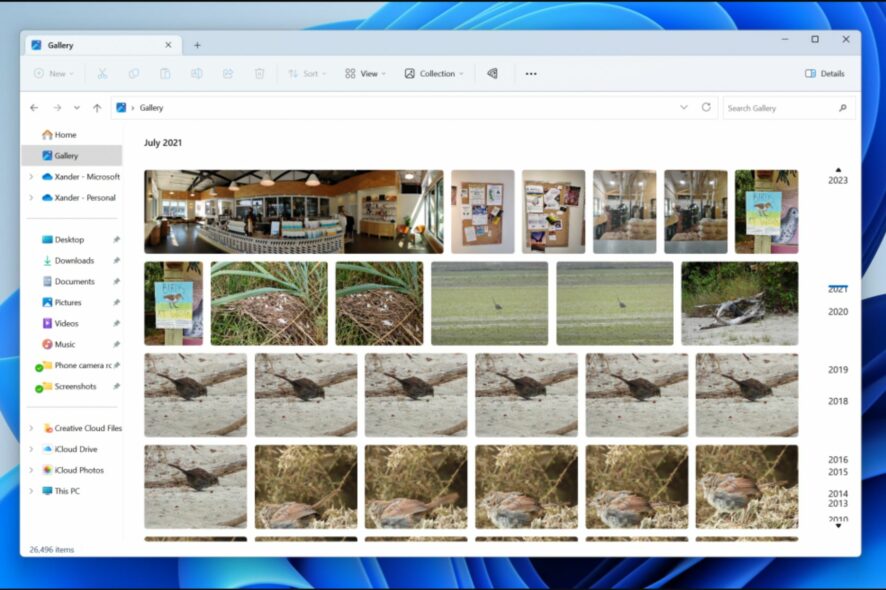 How to view your phone photos in the File Explorer gallery