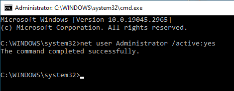 cmd_create un administrador renombra la carpeta de usuario windows 10