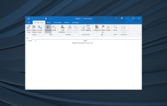 how to create group email in outlook