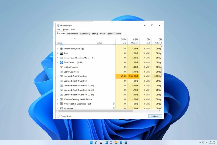 What is Fontdrvhost.exe & How to Stop its High Disk Usage