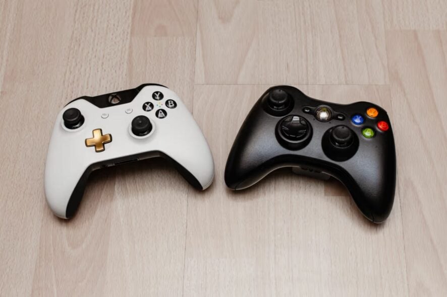 xbox one controller on 360