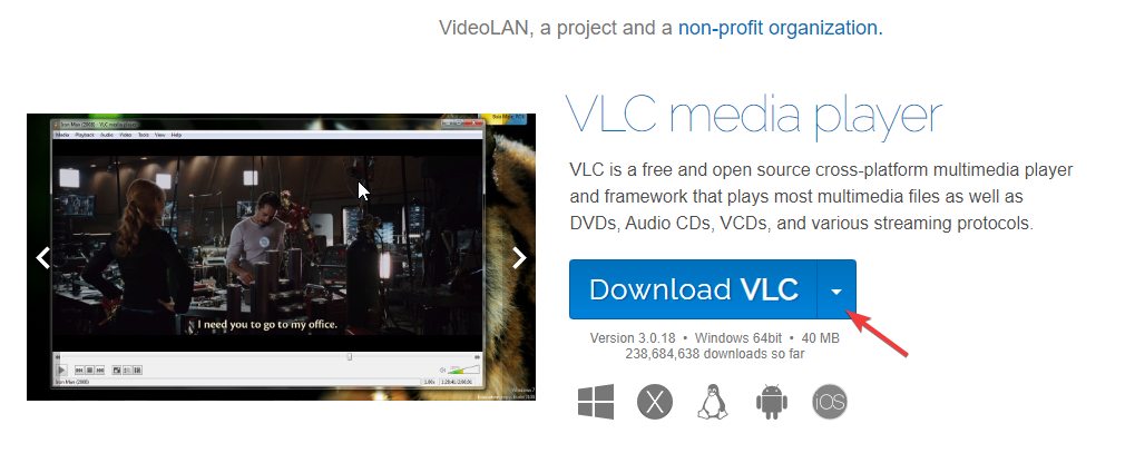 VLC が MP4A オーディオ エンコーダを開けません 