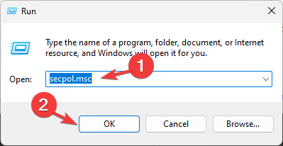 secpol.msc Windows タスク スケジューラを開始できませんでした。