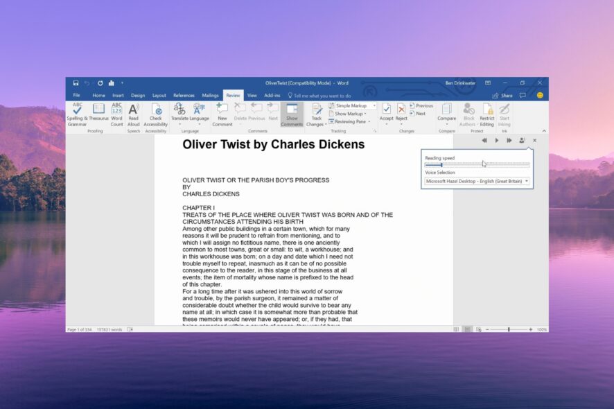 How to Fix Read Aloud in Microsoft Word is not Working