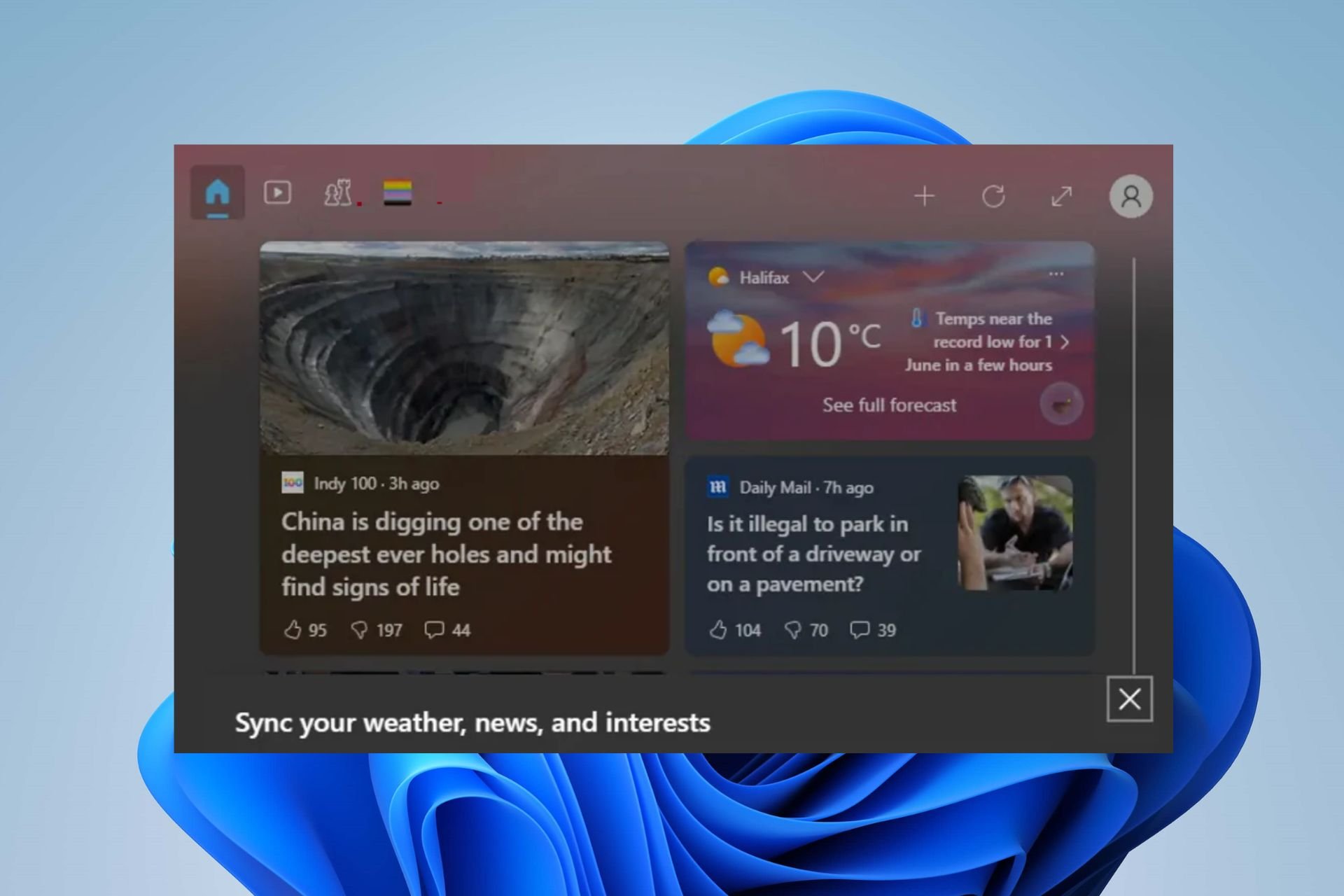 Cómo quitar la barra de búsqueda de Windows 11 de Pride Flag