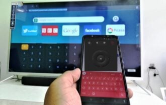 hwo to se phone as keyboard for tv