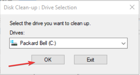 select disk