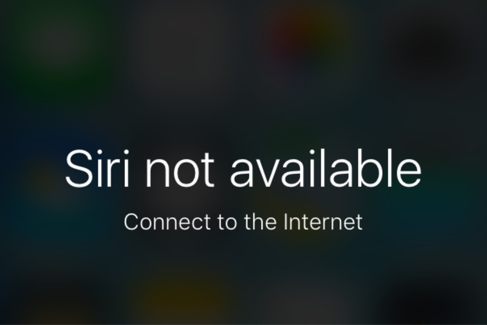siri not working with vpn
