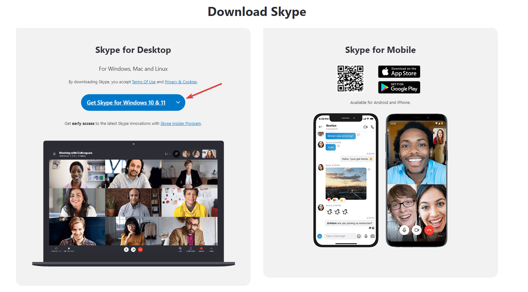Download Skype 