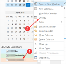 How To View Multiple Outlook Calendars At The Same Time