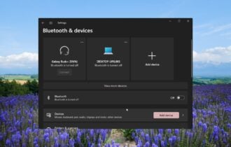 Pairing Multiple Bluetooth Devices windows