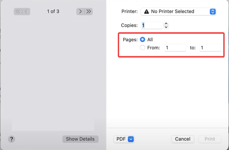 print to download outlook email as pdf