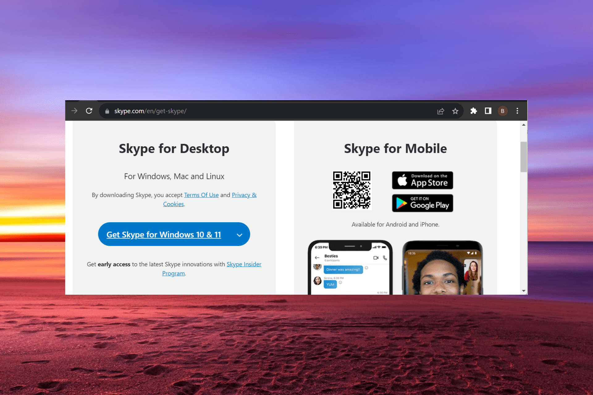 skype windows 10 download