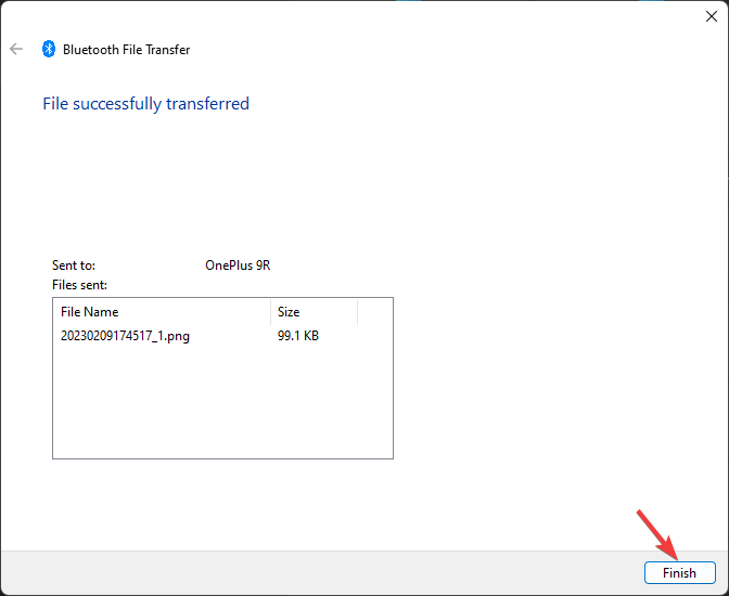  transfer file  Share Files Over Bluetooth windows