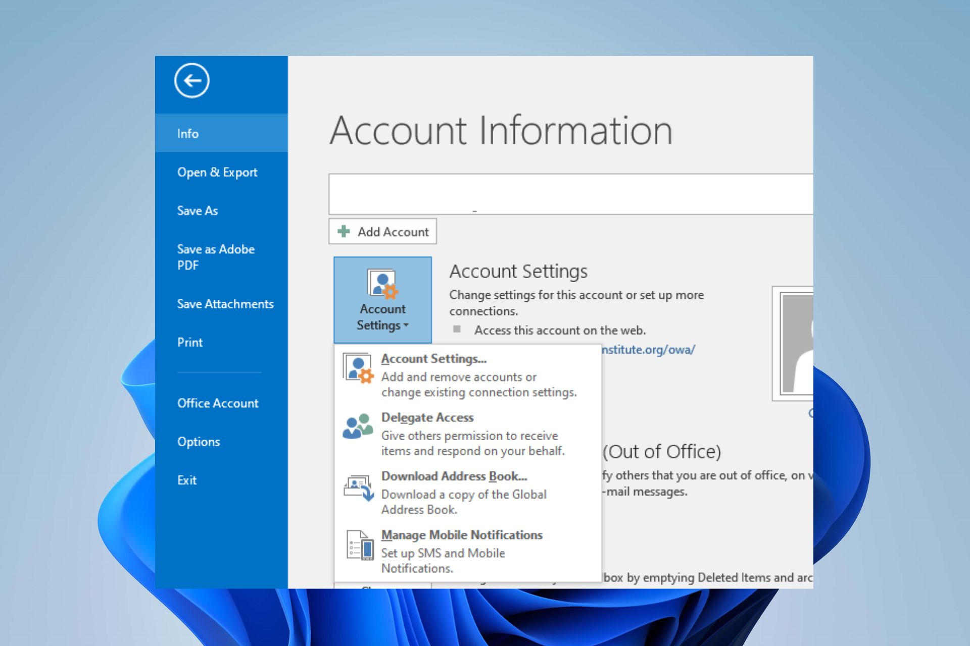 How to outlook download address book