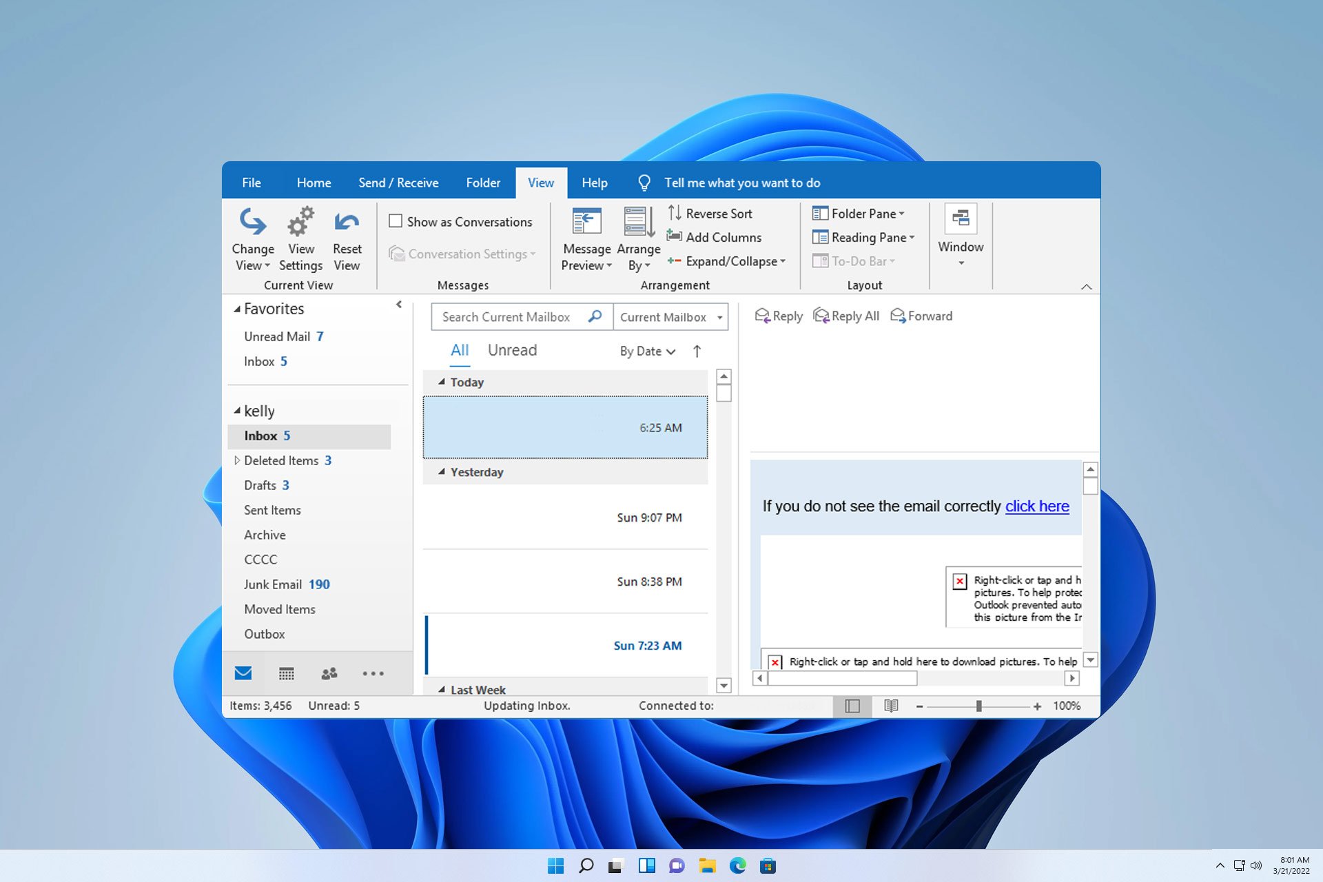 outlook pst file location windows 11
