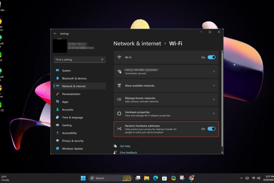 How to Manage Random Hardware Addresses on Windows 11