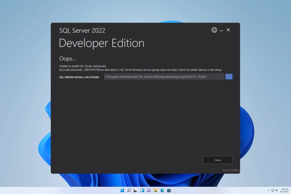 Fix: Unable to Install SQL Server on Windows 11