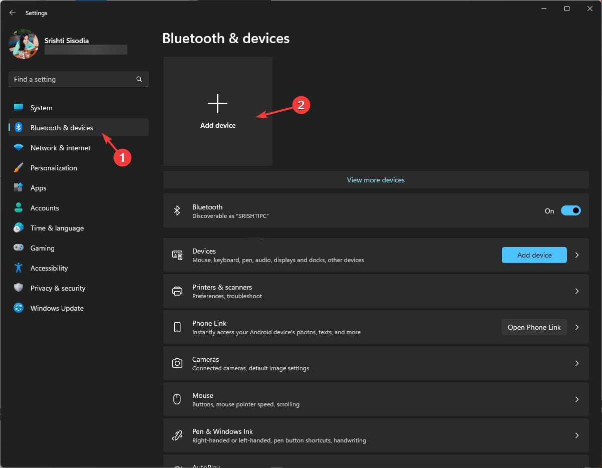 Bluetooth Settings Share Files Over Bluetooth windows