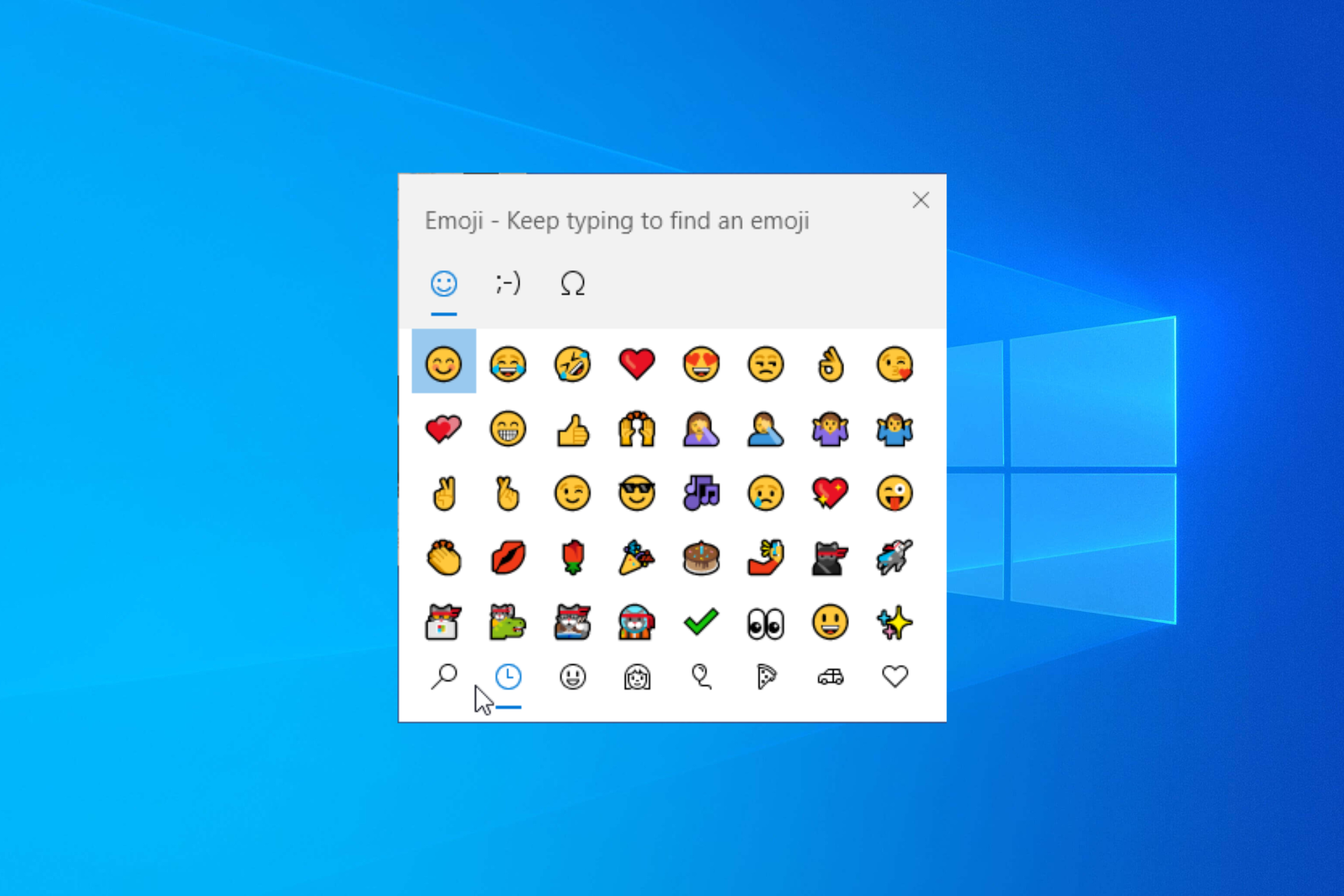 How to Open & Use the Emoji Panel on Windows 10