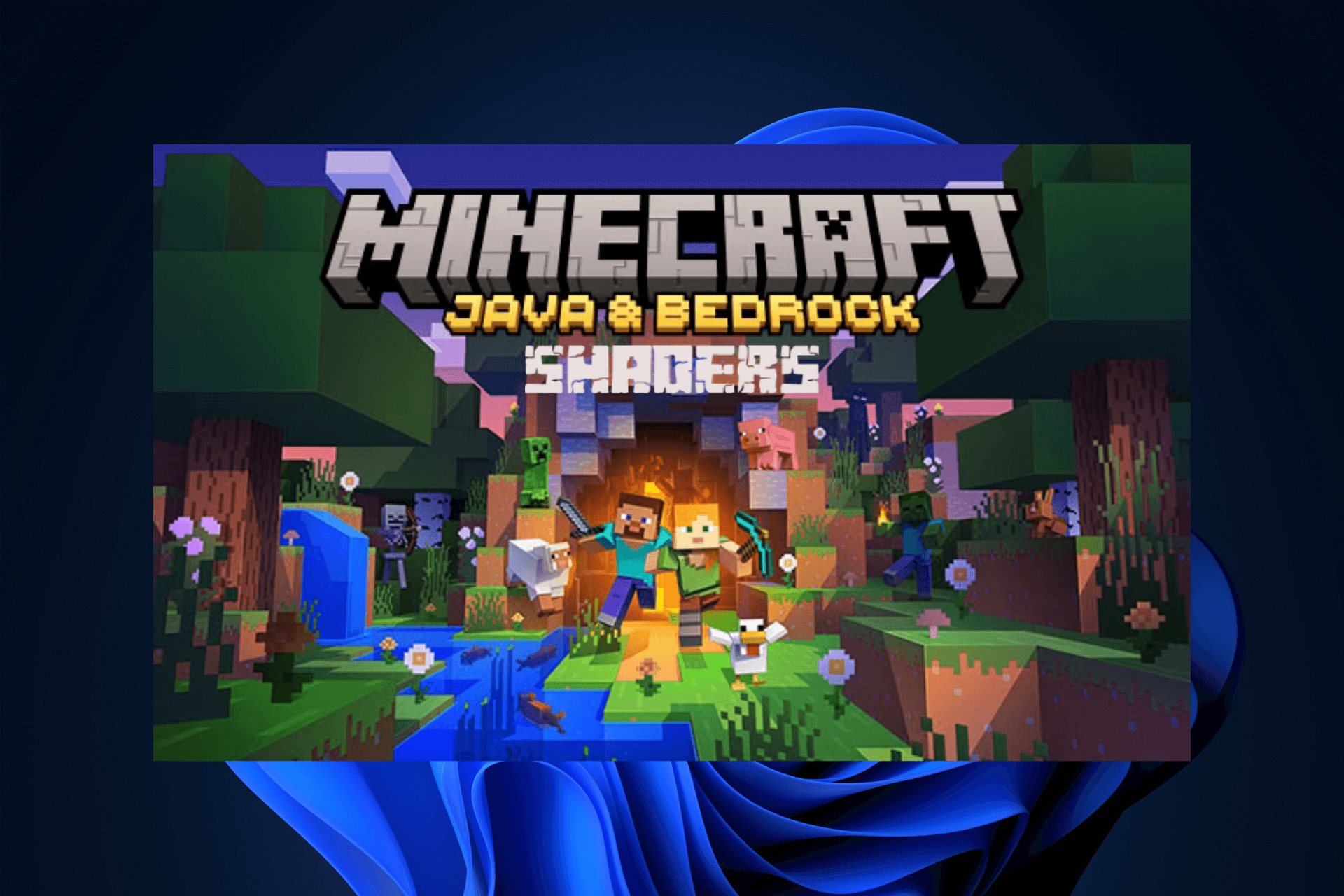 Minecraft Java and Bedrock shaders (1)