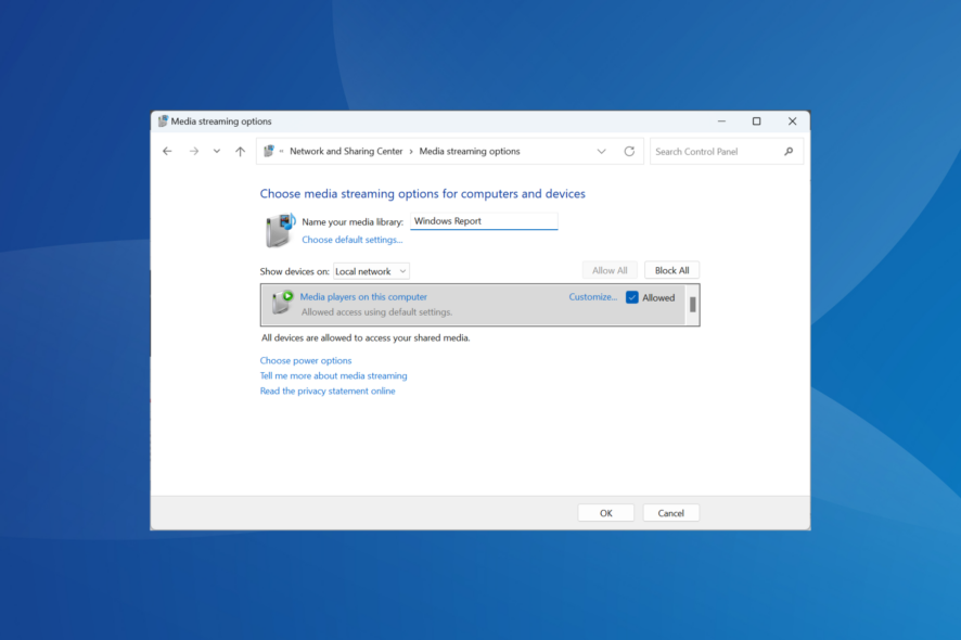 how to enable dlna in windows 11