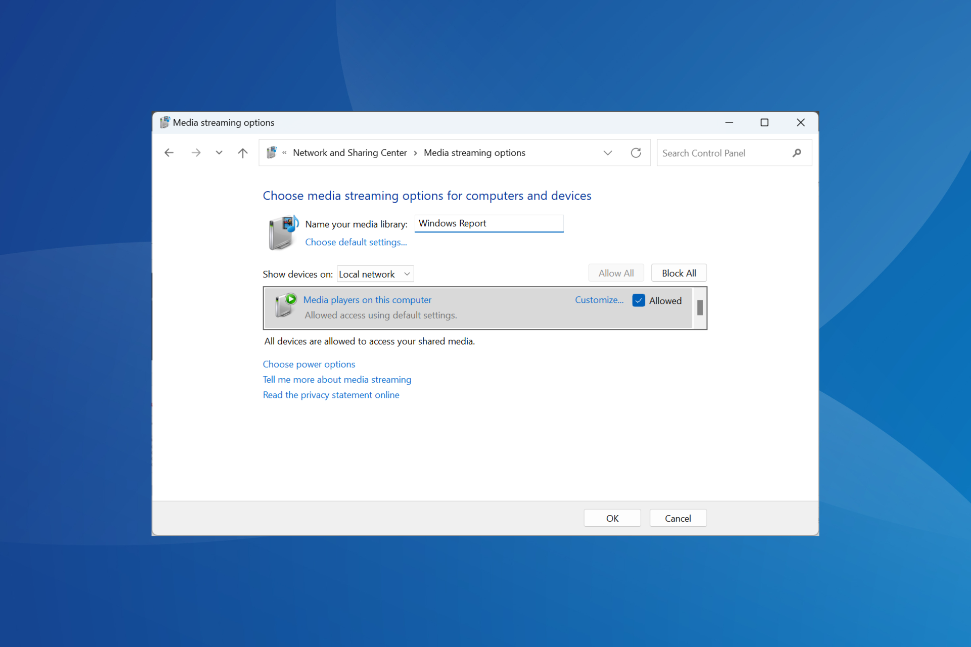 How to Enable or Disable DLNA on Windows 11
