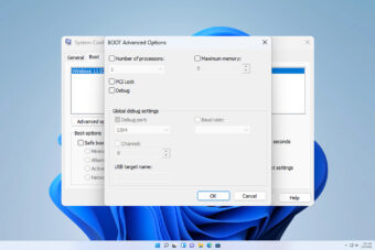 msconfig number of processors windows 11