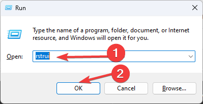 Comando rstrui Punto de restauración La vista previa en miniatura de la barra de tareas desaparece demasiado rápido en Windows 11