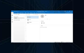 how to share contact group in outlook