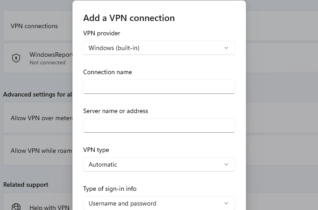 How To Manually Set Up A VPN On Windows 11