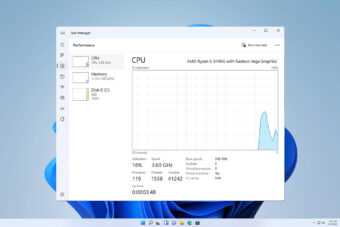 view system uptime windows 11