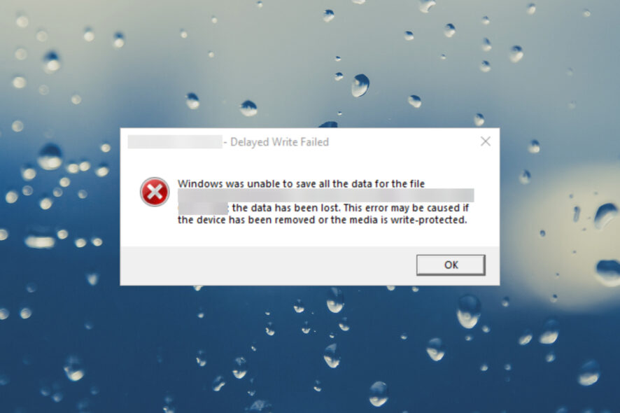 How to fix the Delayed Write Failed error on Windows 11