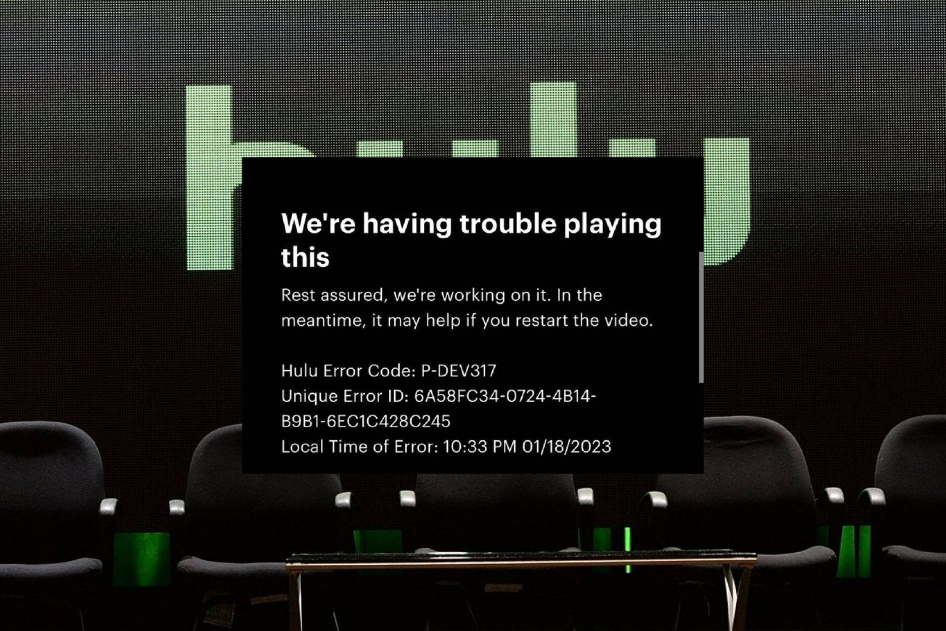 Fix: Hulu Error Code P-DEV317