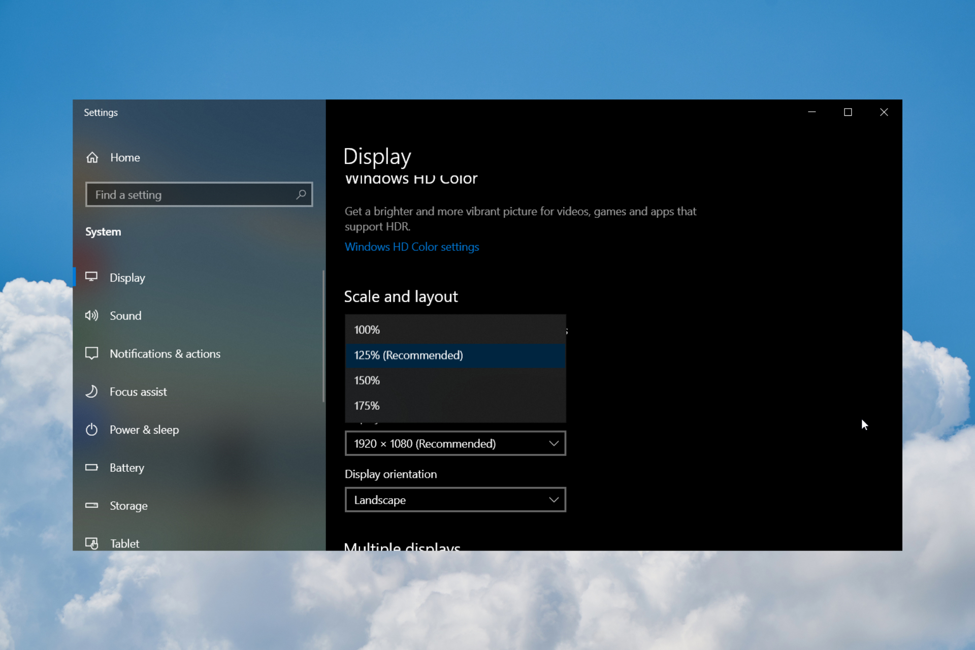 How to change icon size on Windows 10