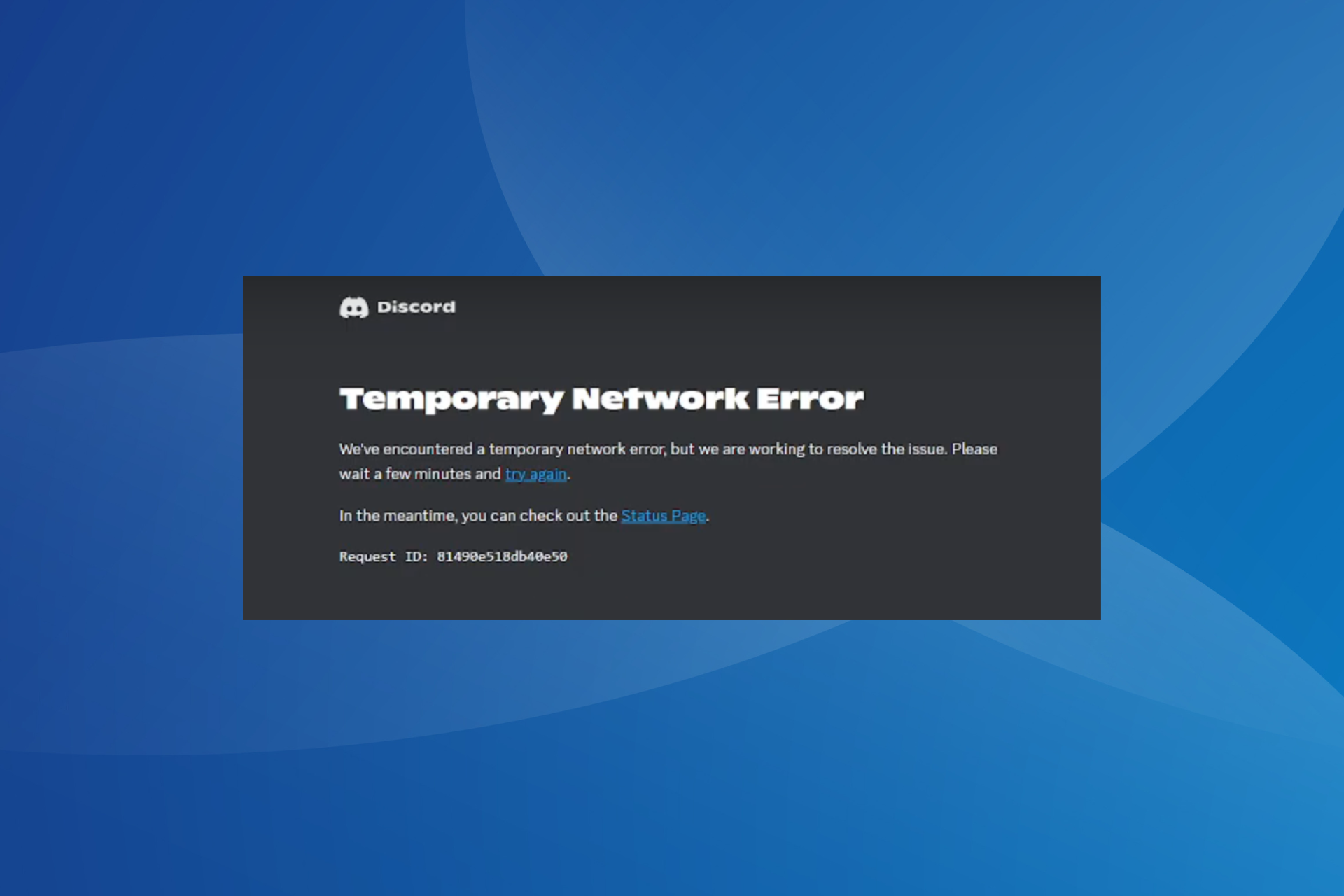 fix discord temporary network error
