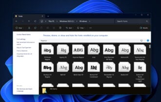 where are fonts stored in windows