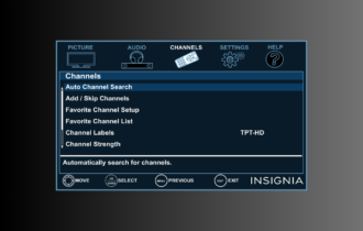 Autoscan fixes Insignia TV Channel Scan Problems