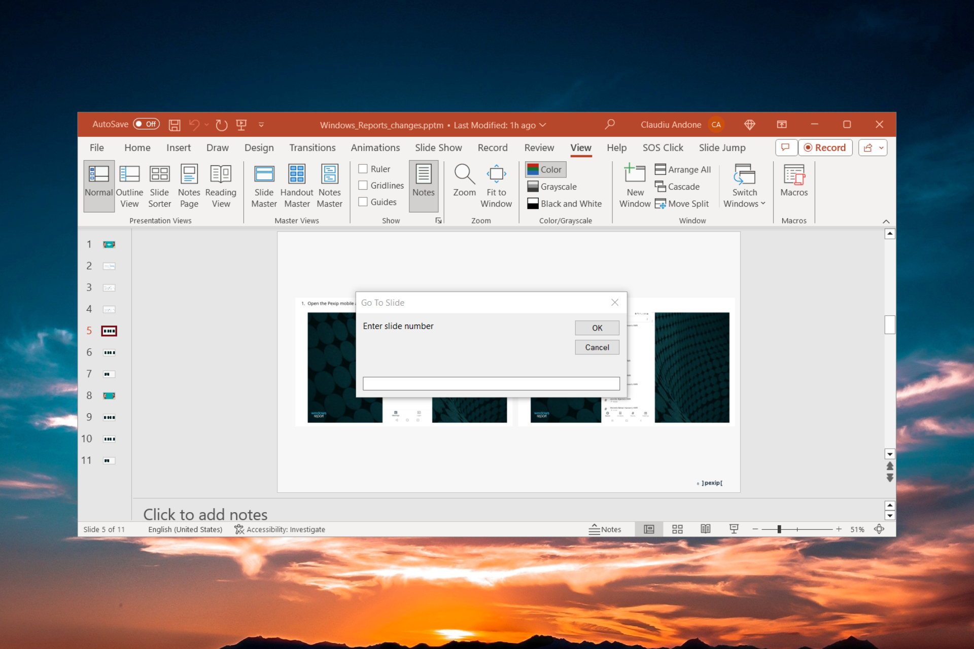 How to jump to a slide in PowerPoint