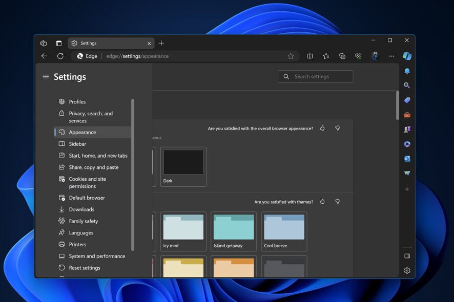 how to create a custom theme in edge